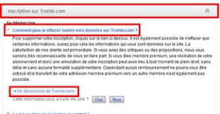 Le fait qu'un site internet possède un ou des certificats tend à garantir la qualité du service proposé aux internautes. Se Desinscrire Du Site Trombi Com Comment Ca Marche
