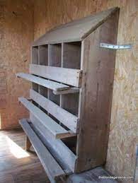 The Blonde Gardener Chicken Nesting Boxes Chicken Roost Chickens
