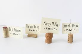 Print your place cards in stunning resolution. Wine Cork Place Card Holders