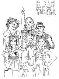 Make your world more colorful with printable coloring pages from crayola. Picture Of High School Musical Coloring Page Coloring Sky