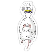 Spirited Away Mouse And Fly By Keelin Small Dessin De Mario Autocollants Imprimables Autocollant Stickers