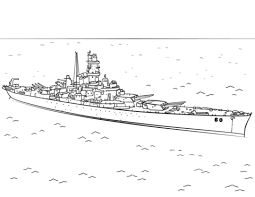 Print coloring of warship and free drawings. Printable Battleship Coloring Pages Coloring Pages Battleship Color