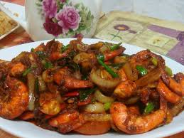 Blog met indonesische recepten,indische recepten,indisch koken,indonesisch koken en reizen. Resepi Sambal Kari Udang Resepi Bonda