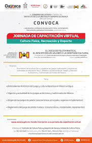 Lanzar y recepcionar sin bote; Inscripcion A La Jornada De Capacitacion Virtual Instituto De Cultura Fisica Y Deporte De Oaxaca