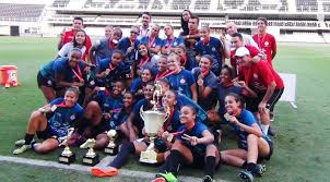 The campeonato brasileiro de futebol feminino (brazilian women's national championship) is an annual brazilian women's club football tournament organized by the confederação brasileira de futebol, or cbf. Centro Olimpico Bate Santos Nos Penaltis E Conquista Copa Ouro Feminina O Curioso Do Futebol