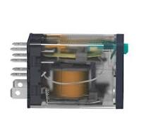 Square D RPM22BD 24 VDC 15 Amp 2NO 2NC Din Rail/Panel Mount Plug-In Relay