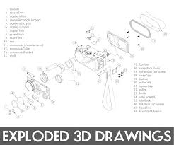 This category of lessons will help you develop your drawing skills by using the 12 renaissance words and 22 augmenting art terms. Easy Exploded 3d Drawings 7 Steps With Pictures Instructables
