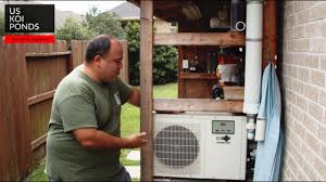 Recording of a koi pond in garden. Water Chiller In A Koi Pond Does It Work Youtube