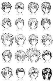 How To Draw Anime Character Step By Step One Piece Luffy Drawing Male Hair Anime Hairstyles Male Anime Boy Hair