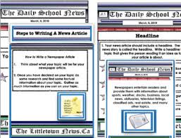 Free editable newspaper templates professionally designed for a multitude of formats. Newspaper Writing A News Article Pdf Lesson 29 Pages By Geis19