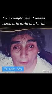 Feliz Cumpleaños Tia Ramona