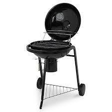 Use a spirit level to make sure that the exposed ground is level. Blooma Rockwell Black Charcoal Barbecue Diy At B Q