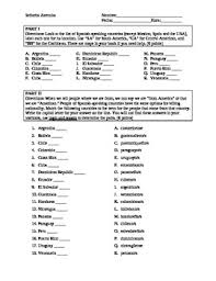 Spanish Speaking Country Worksheet And Nationalities How To Speak Spanish Spanish Speaking Countries Spanish Students