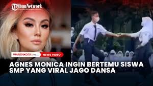 Agnes Monica Ingin Bertemu Siswa SMP yang Viral Jago Dansa