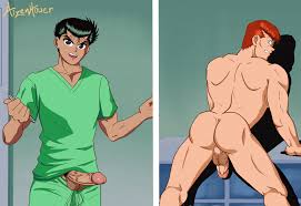 Rule34 - If it exists, there is porn of it  aizenhower, kuwabara kazuma,  yusuke urameshi  931540