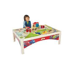 Build a whole railway with these toy train & track sets for kids. Train Table For Kids Toys R Us Novocom Top
