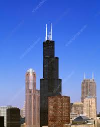 Sears Tower Chicago Stock Image C046 8353 Science Photo Library
