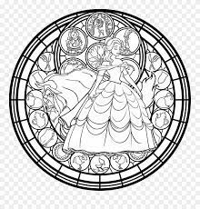 Attention :our diamond painting is without frame,and it is not a finished painting,you need to finish it yourself. Stained Glass Christmas Coloring Pages Suitable Combine Beauty And The Beast Adult Coloring Pages Clipart 562436 Pinclipart