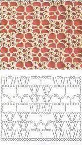Boina en punto garbanzo a crochet. Punto Fantasia Calado Con Diagrama Fabyta Tejidos Crochet Facebook