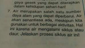 Air Merupakan Salah Satu Sumber Daya Alam Yang Dapat Diperbarui Air Akan Senantiasa Ada Meskipun Brainly Co Id