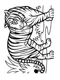 epingle par patricia hermans sur แข งระบายส coloriage tigre jungle de tortue