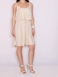 Beige Bridesmaid Dress Short Summer Dress Casual Dress Etsy Beige Bridesmaid Dress Short Summer Dresses Pink Dress Short