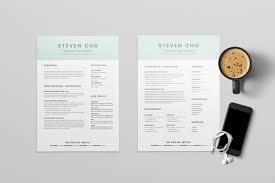 Free Minimalist Resume Cv Design Template With Cover Letter In Doc Indesign Good Resume