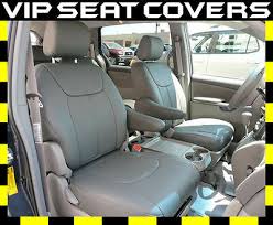 Heated and leather steering wheel. Toyota Sienna Clazzio Leather Seat Covers Ebay
