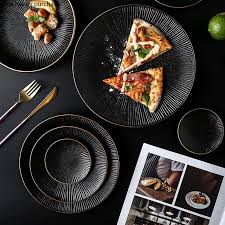 Check out our black ceramic bowl selection for the very best in unique or custom, handmade pieces from our bowls shops. Western Food Plate Steak Tray Set Home Ceramic Dinner Plate Black Cutlery Kitchenware Restaurant Decorative Bowl European Style Dishes Plates Aliexpress
