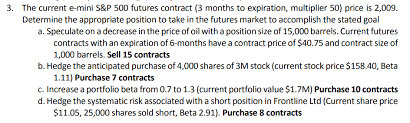 You can trade it only on the chicago mercantile exchange (cme). Solved The Current E Mini S P 500 Futures Contract 3 Mon Chegg Com