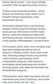 We did not find results for: Jelaskan Fungsi Simbolik Ragam Hias Bahan Kayu Brainly Co Id