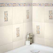 Le carrelage en granite est très solide et peut être utilisé dans une salle de bains à utilisation très fréquente. Carrelage Mural Beige 20x25cm Marbly Castorama