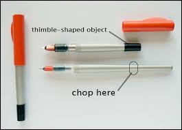 Get it as soon as tue, may 18. Clever Pilot Parallel Pen Hack To Shorten Size Using The Black Thimble Embedded Into The Cap As The New End Pen Hacks Pen Art
