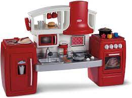 Quick view role play & dress up. Amazon Com Little Tikes Cook N Grow Kitchen Red Toys Games