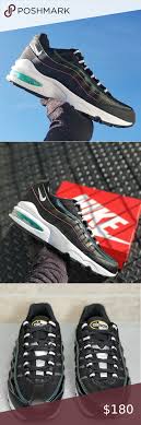 Nike Air Max 95 Rare Black White Yellow Red In 2020 Nike Air Max 95 Air Max 95 Nike Air Max