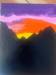 This is the first daily painting course for beginner. Paint A Mountain Sunset For Beginners 10 Steps With Pictures Instructables