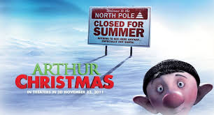 The movie is darker and the weather chillier than in the usual arthurian movie. Arthur Christmas Teaser Trailer