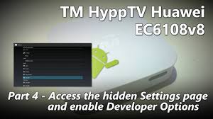 Part 4 How To Access The Hidden Settings Page And Enable Developer Options Youtube
