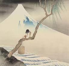 Katsushika Hokusai Mt Fuji And Fisher Boy Artelino Ukiyo E Search