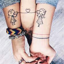 The heart is an amazing symbol that is so popular, you can technically type it with your keyboard. Best Friend Tattoos Best Friend Tattoo Ideas With Photos