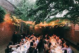 While some lean towards the traditional cocktail parties, others can include a formal dinner, backyard barbecues, or afternoon drinks. 30 Engagement Party Venues That Ll Make You Want To Propose Asap