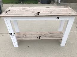 Diy Farmhouse Console Table Farmhouse Console Table Diy Console Table Diy Entryway Table