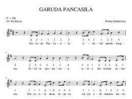 Lagu garuda pancasila diciptakan oleh sudharnoto. Not Lagu Garuda Pancasila Lengkap