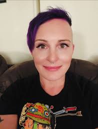 cherishing purple after mom's passing