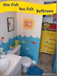 Shop bathroom accessories in patterns like ethnic motifs, floral. Sunday Spotlight Obseussed Fish Bathroom Bathroom Kids Daycare Decor