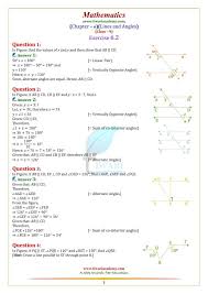 Https Www Tiwariacademy Com Cbse 9 Maths Ncert Solutions Class 9 Maths Chapter 6 Maths Ncert Solutions Studying Math Math Exercises