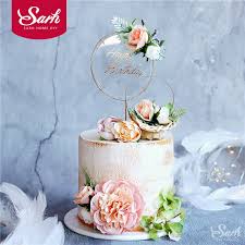 Cake decoration technique flower cake style watch how to decorate a cake, easy. Original Design Artificial Flowers Iron Acrylic Cake Toppers For Wedding Birthday Party Decoration Baking Suplies Cake Decorating Supplies Aliexpress
