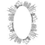 Nashville Frame 3 Free Svg