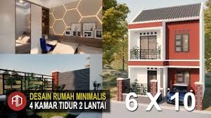 Maybe you would like to learn more about one of these? Desain Rumah 6x10 Meter 2 Lantai Dengan 4 Kamar Tidur