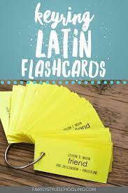 henle s 1st year latin vocabulary keyring flashcards english